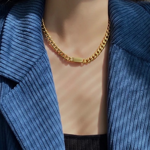 💛18K gold chain necklace - Picture 4 of 8